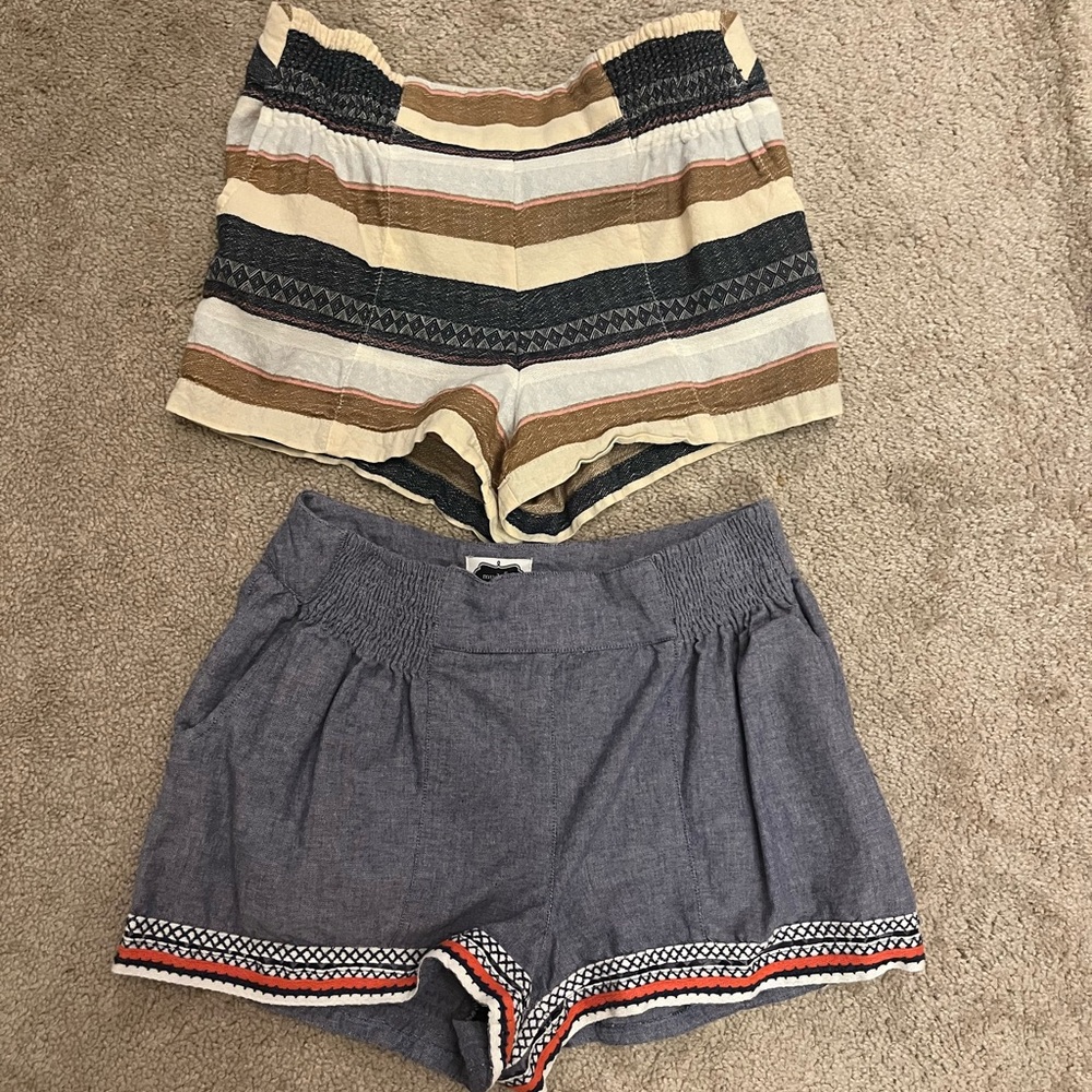 Mud Pie shorts (2 pair)